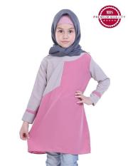 TDLR - Dress Anak Perempuan Pink Kombinasi - TGG 3240