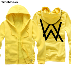 Tedengbao Jaket Kasual Bertopi Uniseks Bahan Katun (1)