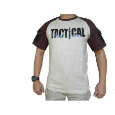 Terbaik Baju Kaos Pendek Pria Tactical Warna Cream