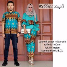 Terbaru Baju Batik Couple l Baju Batik Sarimbit l Kemeja Batik Pasangan Rebbeca tosca