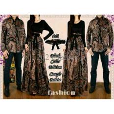 Terbatas Baju Gamis Baju Muslim Baju Gamis Fashion COUPLE BALETO BLACK Sale