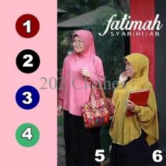 Terbatas KERUDUNG FATIMAH SYARI HIJAB JERSEY Modern