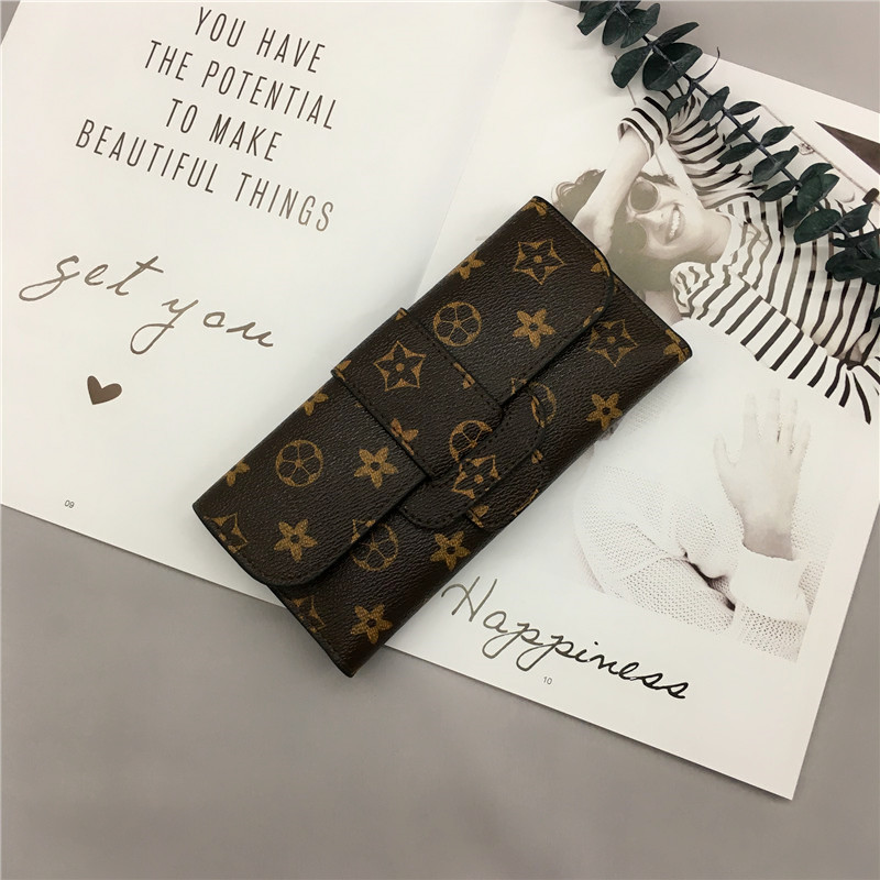 2018 Model Baru Modis Gaya Barat Terkenal Tren Retro Bersablon Dompet Wanita Gesper Netral Banyak Tempat Kartu Tas Tangan 2018 Model Baru Modis Gaya Barat Terkenal Tren Retro Bersablon Dompet Wanita Gesper Netral Banyak Tempat Kartu Tas Tangan