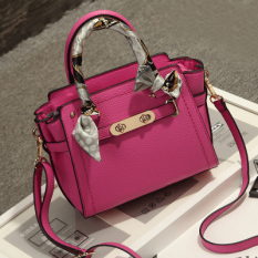 Terkenal Tas Model Hermes Korea Fashion Style Perempuan Tas Pernikahan Warna Merah Jinjing