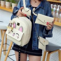 Terlaris Ransel Fashikn Set Cute Catty TERKINI