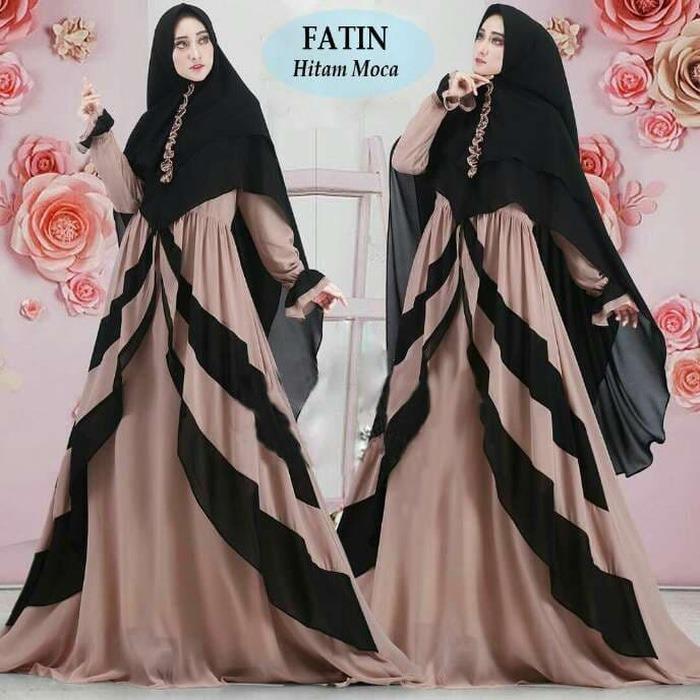 TERMURAH BAJU BUSANA MUSLIM GAMIS FATIN SYARI MOCCA MAROON BERGO SOFT PED BAJU BUSANA MUSLIM GAMIS FATIN SYARI MOCCA MAROON BERGO SOFT PED