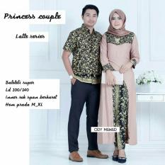 TERMURAH - Batik Couple Princes Latte