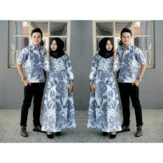 Termurah!!! Couple Batik Gamis Simple Elegan Batik Keren