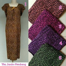 Termurah Daster Jumbo Batik Pekalongan / Baju Tidur Wanita / Daster Yukensi