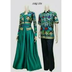 Termurah.. SARIMBIT BATIK GAMIS MODERN BAJU COUPLE BATIK MUSLIM KELUARGA MURAH