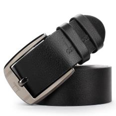 Laki-laki TF Business Belt Leisure Belt (Hitam)-Intl
