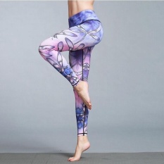 TF Baru Sports Women & #39; S Celana Hewan Dicetak Yoga Motion Ketat Elastis Latihan Binaraga Pants (Dragonfly) & Nbsp;-Intl