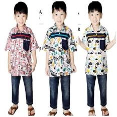 Thaluna Kids Zarlo - Kemeja Anak - Jual Baju Anak Muslim Original