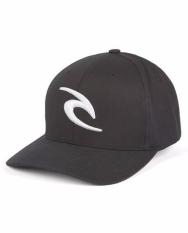 THE CHUBBY CAP HAT TOPI FLEX FITTED BASEBALL RIPCURL 006 BLACK Limited Item