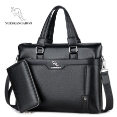 Kangaroo Pria Membungkus Horizontal Gaya Tas Tangan Bisnis Manusia Berada Di Bisnis Miring Ku Rekreasi daftar Bahu Briefcase untuk Membungkus Tas Pria Dompet-Internasional