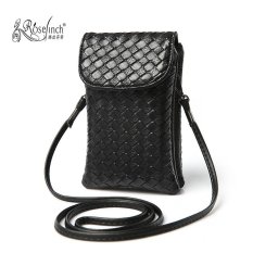 Versi Korea dari Baru All-Match Nol Dompet Ponsel Bag Hanging Leher Bahu Tas Tangan Kecil mini Mobile Phone Bag Wanita Satchel-Intl