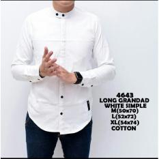 the most - Kemeja panjang long grandad black doff koko short slevees fashion pria kerah lipat sanghai kameja distro kameja kantor kerja fashion formal Lazada Birthday