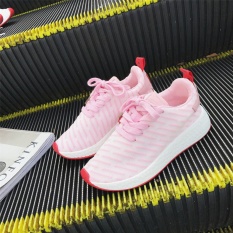 Baru Online Sneaker Sepatu Lari Santai Girl-Pink-Intl