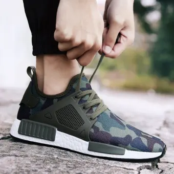 Baru Musim Panas Sepatu Berongga Udara For Olahraga Korea Tide Elastis Kain Sepatu Stepped Foot Sepatu