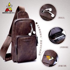 Orang-orangan Sawah Mens Casual Pria Tas Selempang Tas Olahraga Smallbackpack Pocket Bag Satchel Korea Fashion Tide-Intl