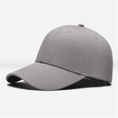 Korea Selatan Versi Baseball Cap, Inggris Muda Hipster Sport Casual Bebek Cap-Grey-Intl