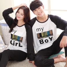 The spring and autumn period and the ms long thin men pantscontracted milk silk couples leisure wear pajamas
