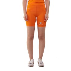 Tiento Baselayer Celana Pendek Ketat Orange Silver Leging Pants Legging Wanita dan Pria Compression Lari Senam Zumba Yoga Running Futsal Sepakbola Renang Diving Voli Sepeda Original