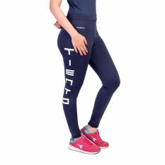 Tiento Baselayer Celana Panjang Ketat Typotype Navy Leging Pants Legging Wanita dan Pria Compression Lari Senam Zumba Yoga Running Futsal Sepakbola Renang Diving Voli Sepeda Original