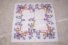 Tiny Xia processing*pay first to get first*90 CM true silk inclined line silk fabric generous towel mulberry silk towel scarf turban HWH165 - intl