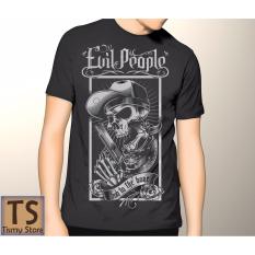 TIsmy Store Kaos Evil People - Hitam