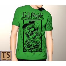 TIsmy Store Kaos Evil People PC1 - Hijau