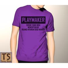 Tismy Store Kaos Playmaker #1 PC1 - Ungu
