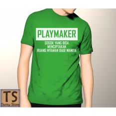 Tismy Store Kaos Playmaker #1 PC2 - Hijau