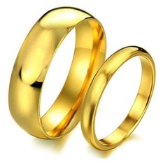Titanium Cincin Couple / Tunangan / Kawin CR012