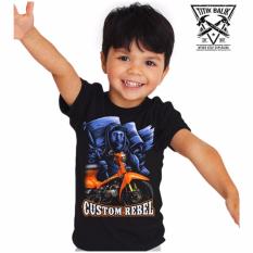 Titik Balik Kaos Anak Motor C70 Custom Rebel