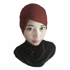 Gita Sukma Hijab Ciput Kerut Risty - Merah Marun