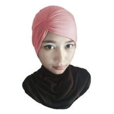 Gita Sukma Hijab Ciput Kerut Risty - Dusty Pink