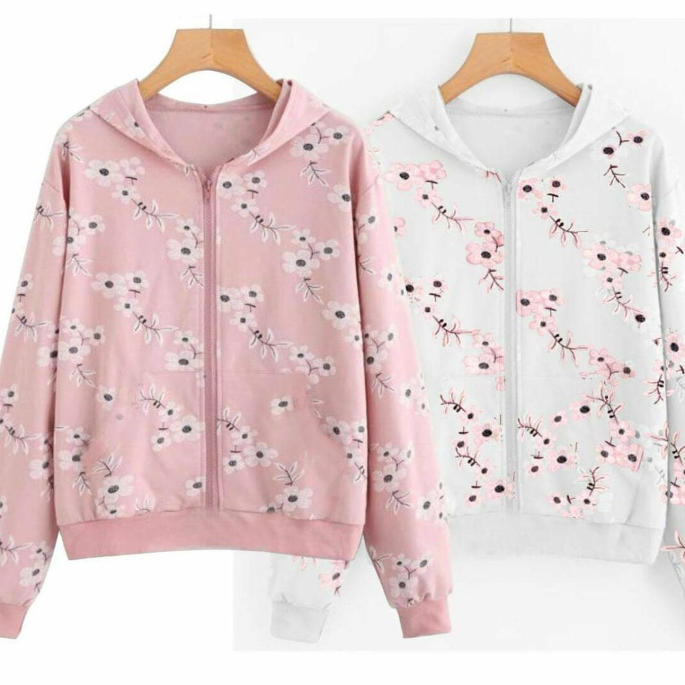 tokolobo sweater wanita hodie florence putih