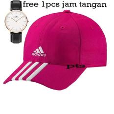 TOP PRODAK Topi Baseball Cap Adidas Cowok Cewek Unisex Bordir-(FRee 1PCS Jam Tangan DW)