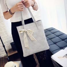 Tingkat Teratas Fashion Wanita Tote Bag PU Elegan Yang Manis Lady Besar Kulit Buaya Shopper Tote Shoulder Bag Sederhana Messenger Canvas Purse Bags Handbag-Intl