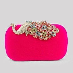 Tingkat Teratas Panas Wanita Malam Pernikahan Tas Desain Retro Yang Layak dan Murah Hati Clutch Rantai Mini Dompet Merek 5 Warna Bebas pengiriman-Internasional