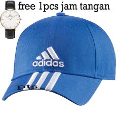 Topi Baseball Cap Adidas Cowok Cewek Unisex Bordir-(Free 1PCS Jam Tangan )