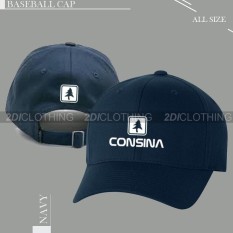 Topi Baseball Consina Navy Premium