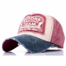 Topi Baseball Snapback Motors Racing Team Topi Fashion Korea - Biru