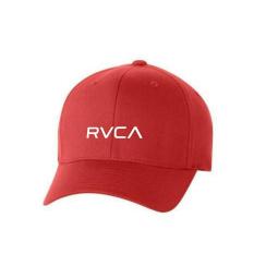TOPI BASSEBAL MERAH RVCA