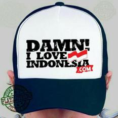 Topi Damn I Love Indonesia