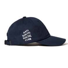 TOPI DISTRO I BASEBALL ANTI SOCIAL SOCIAL CLUB I TOPI ASSC Nevy