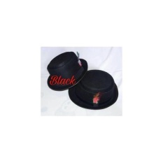 Topi Fedora Bulu / Pork Pie Hat Bulu / Topi Murah Stok Terbatas