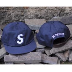 TOPI FIVE PANEL SUPREME LOGO S