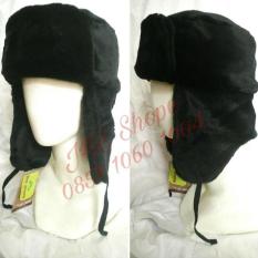 Topi Full Bulu Ushanka Rusia - Te8yyd